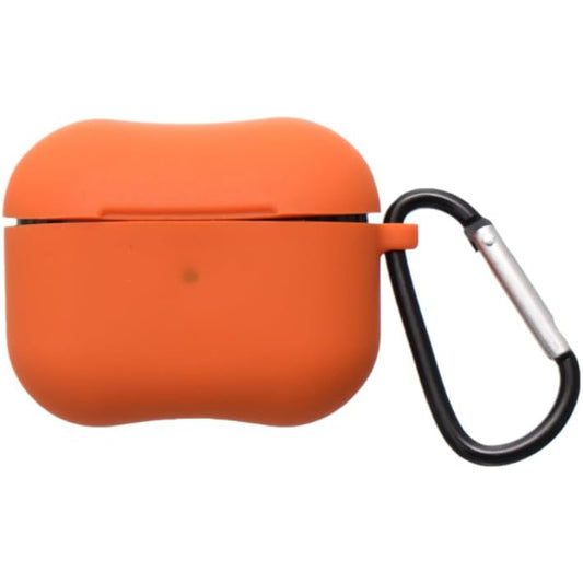 جراب حماية سيليكون من جي-باور لأجهزة إيربودز ٣ | حواف آمنة، تصميم بسيط، سهل التركيب - برتقالي