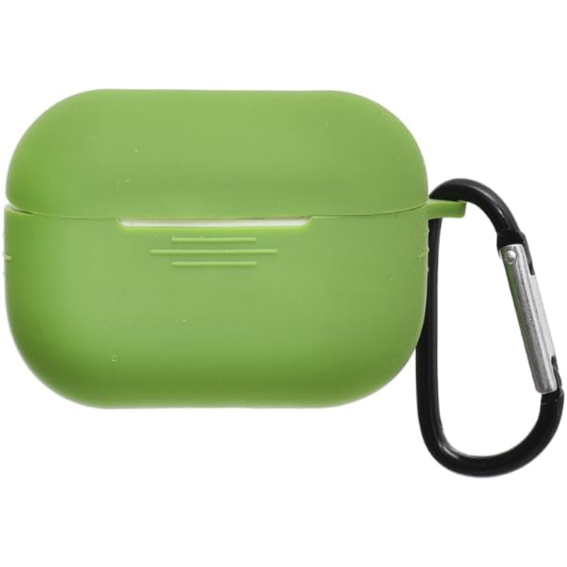 G-Power Silicone Airpod Protective Case Containing Safe Edges With Simple Design And Easy Install For Airpods Pro - Light Olive