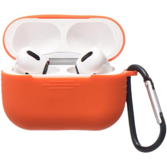 G-Power Silicone Airpod Protective Case | Safe Edges, Simple Design, Easy Install for Airpods Pro - Orange