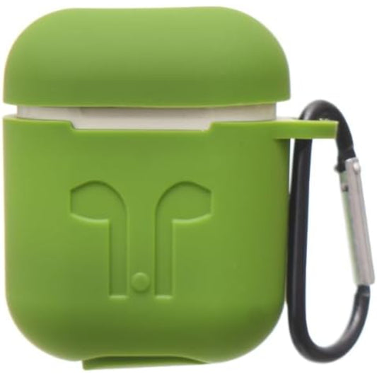 G-Power Silicone Airpod Protective Case Containing Safe Edges With Simple Design And Easy Install For Airpods 1/2 - Olive