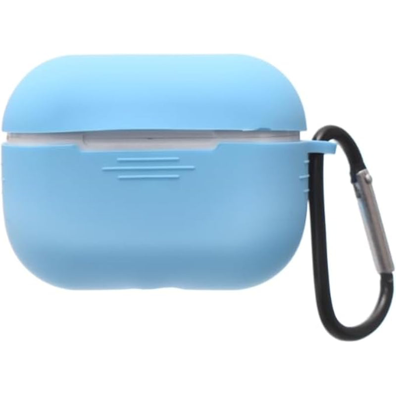 G-Power Silicone Airpod Protective Case Containing Safe Edges With Simple Design And Easy Install For Airpods Pro - Baby Blue