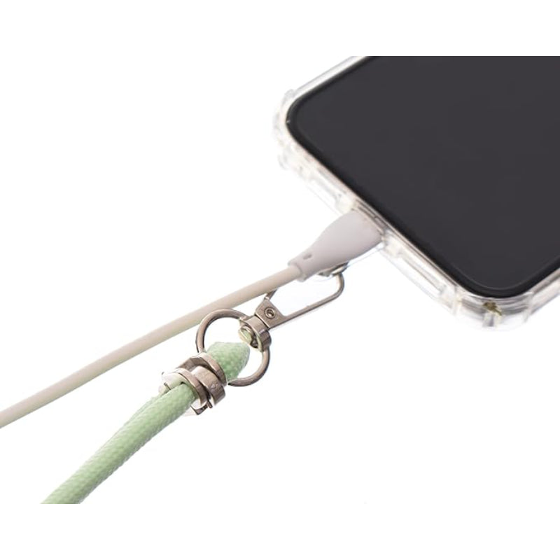 G-Power Cell Phone Lanyard Convenient and Comfortable Lanyard Easy to Use Neck Phone Holder Adjustable Length Phone Strap Crossbody With Clear Patch Fits All Mobile Phones - Mint Green