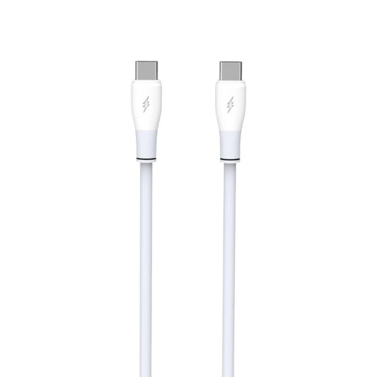 G-Power GP-C30 USB-C to USB-C Cable | 65W Fast Charging, 1200mm, Data Transfer - White