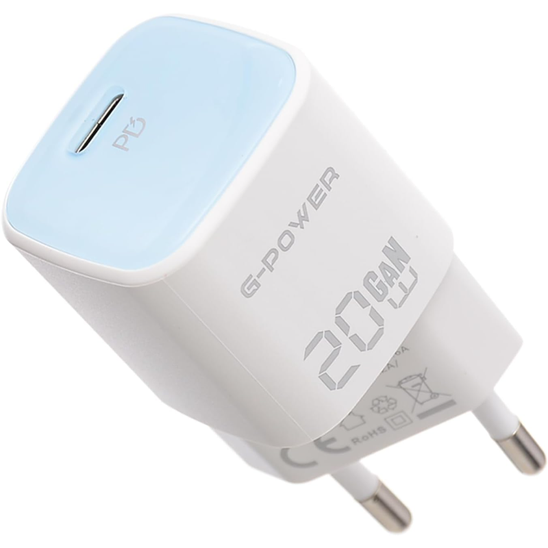 G-Power GP-C24 20W Single USB-C - Blue