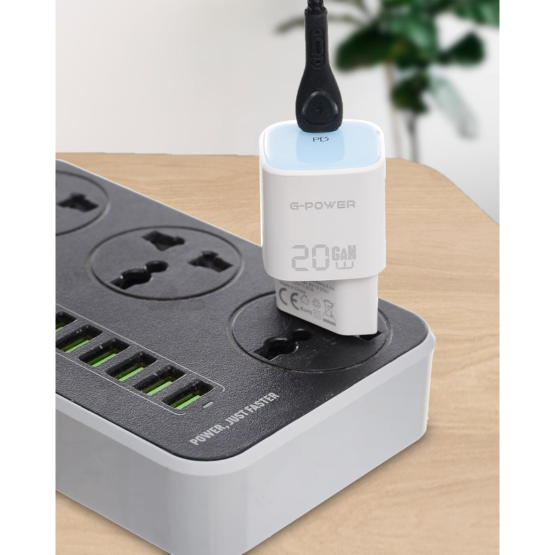 G-Power GP-C24 20W Single USB-C - أزرق