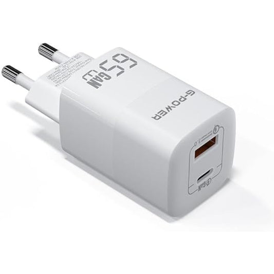 G-Power GP-C7 Wall Charger 65W - White