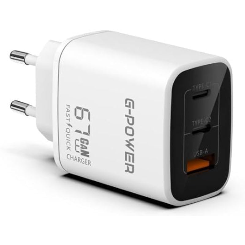 G-Power GP-C15 Wall Charger 67W 65W - White