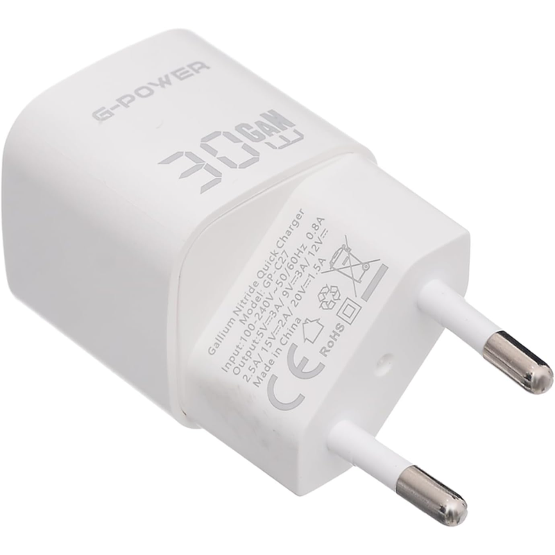 G-Power GP-C27 30W USB-C Qualcomm Quick Charger - Pink