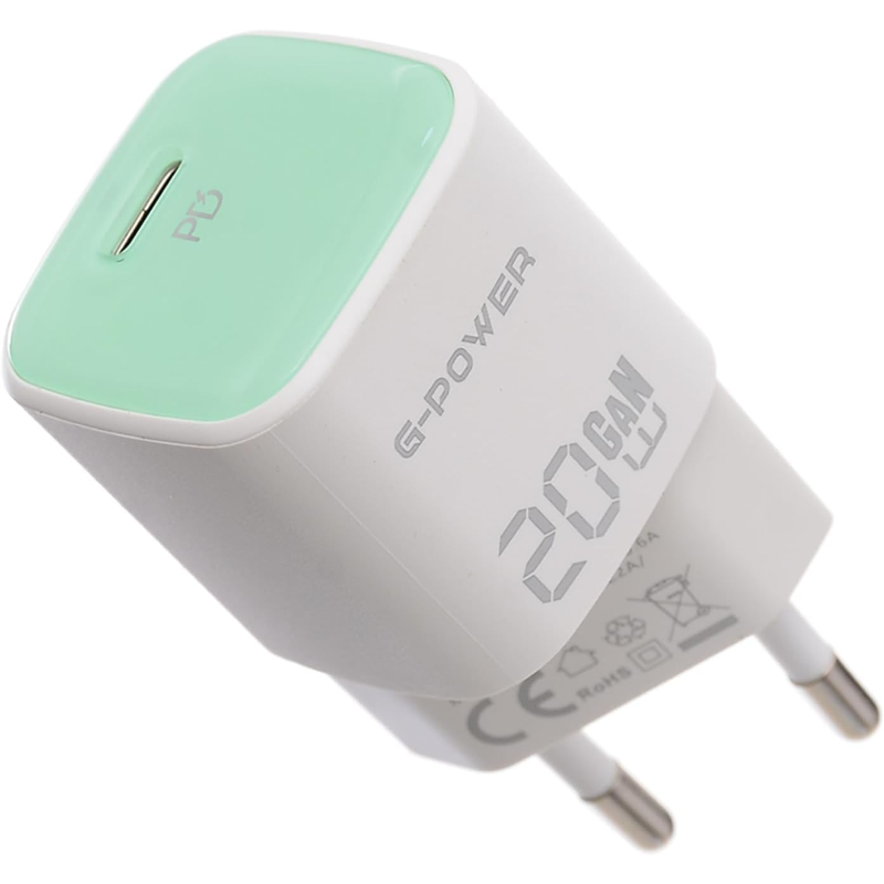 G-Power GP-C25 20W Single USB-C - Green