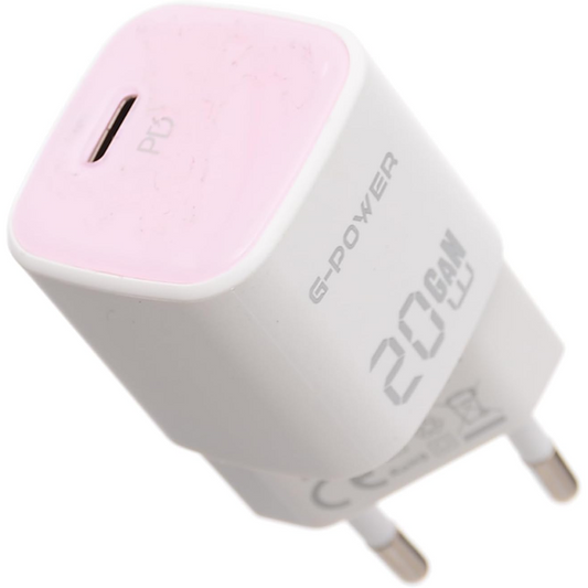 G-Power GP-C23 20W Single USB-C - وردي