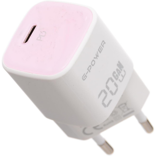 G-Power GP-C23 20W Single USB-C - Pink