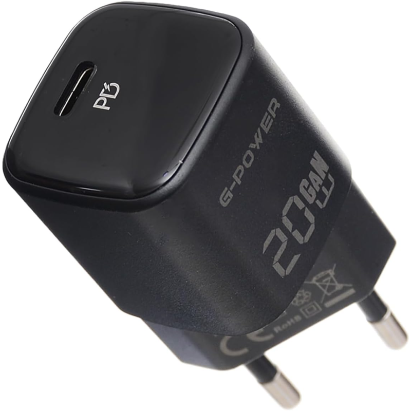 G-Power GP-C22 20W Single USB-C - أسود