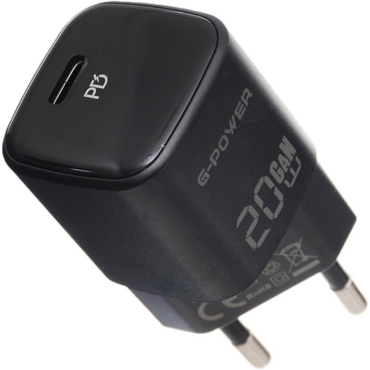 G-Power GP-C22 20W Single USB-C - Black
