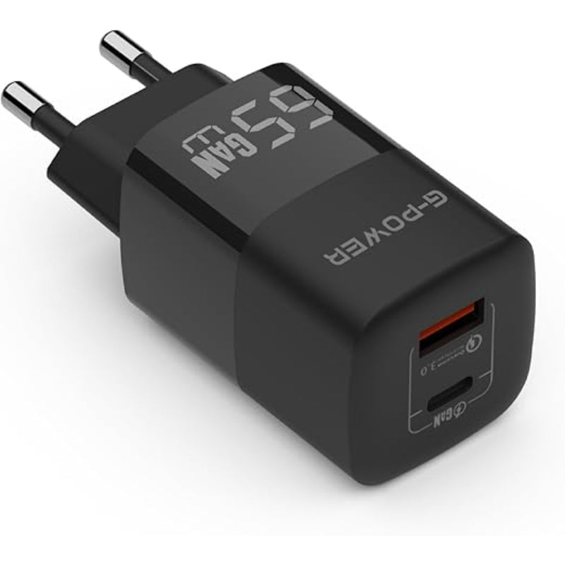 G-Power GP-C8 Wall Charger 65W - Black