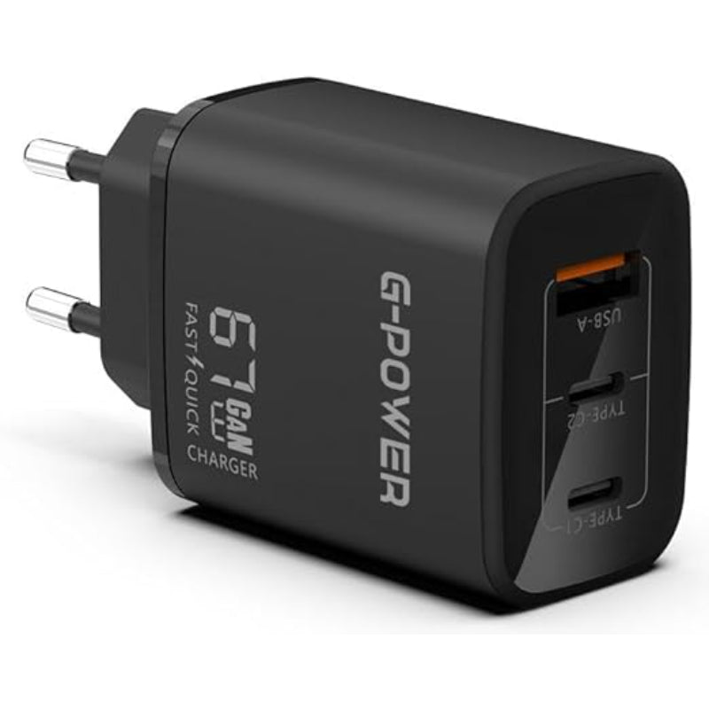 G-Power GP-C16 Wall Charger 67W 65W - Black