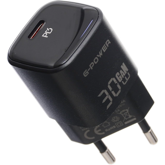 G-Power GP-C26 30W USB-C Qualcomm Quick Charger - Black