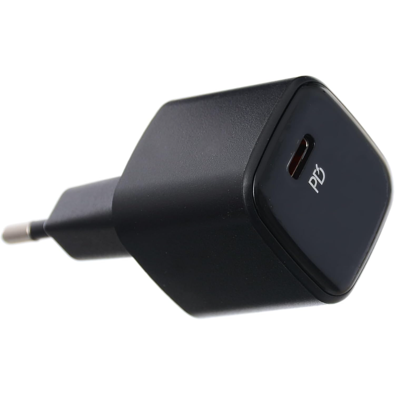شاحن سريع G-Power GP-C26 بمنفذ USB-C من كوالكوم بقوة 30 واط - أسود