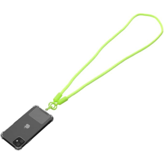 G-Power Soft Nylon Adjustable Detachable Crossbody Cell Phone Lanyard With Secure Metal Clasp Ideal For Hands-Free Outdoor Adventures 60 CM - Phosphorous